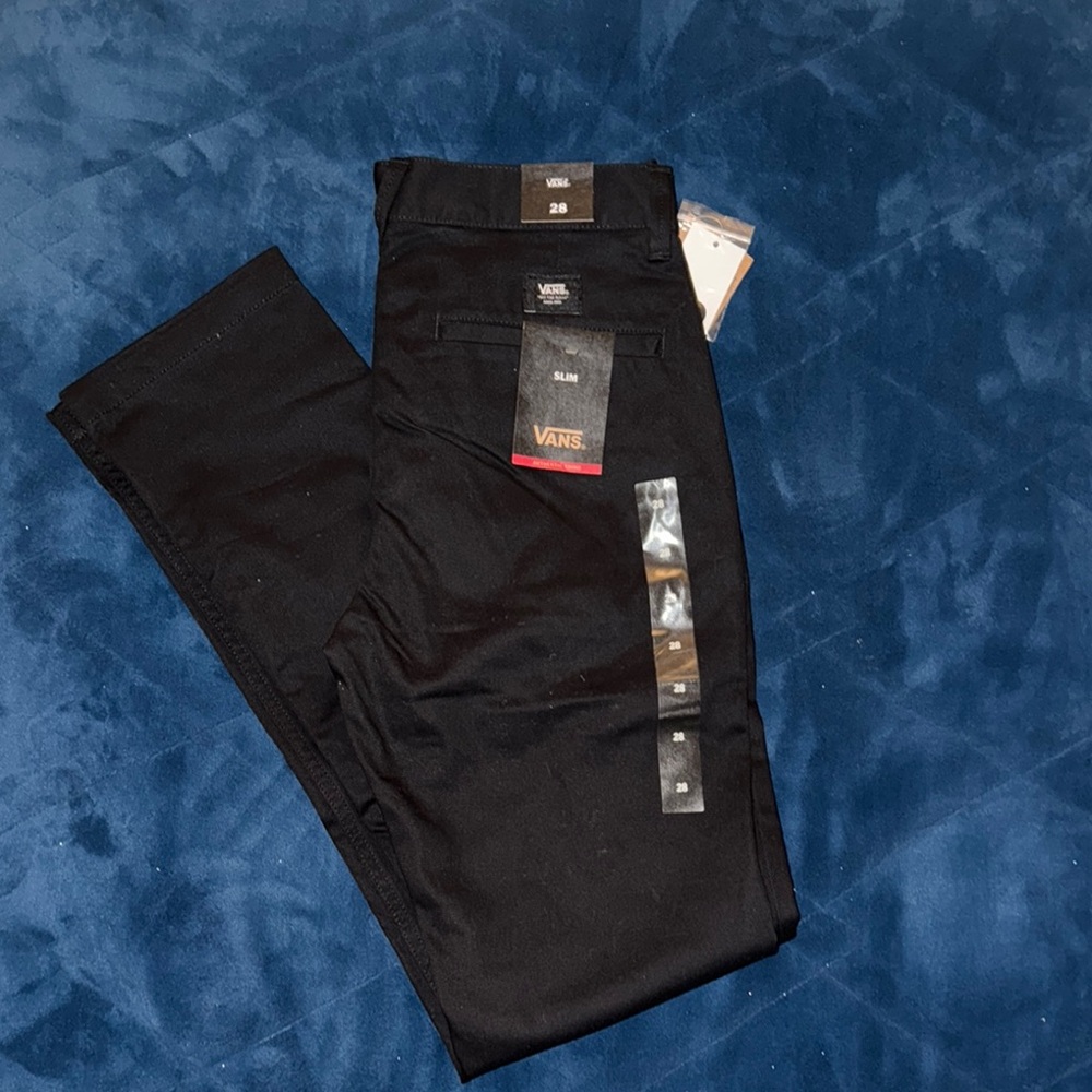 Vans Black Slim Fit Pants